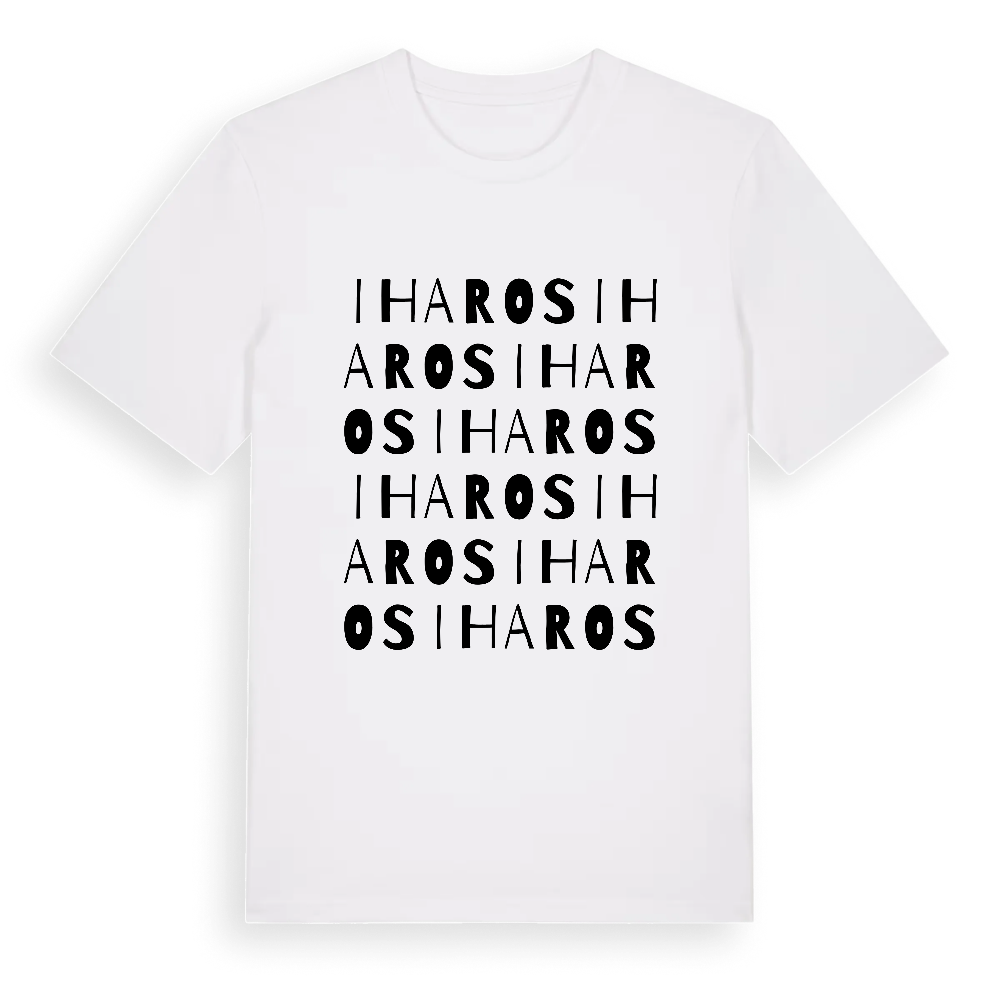 Iharos ordlek t-shirt – White, i miljö