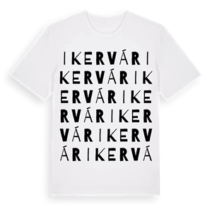 Ikervár ordlek t-shirt – ekologisk bomull t-shirt från Pinshirt