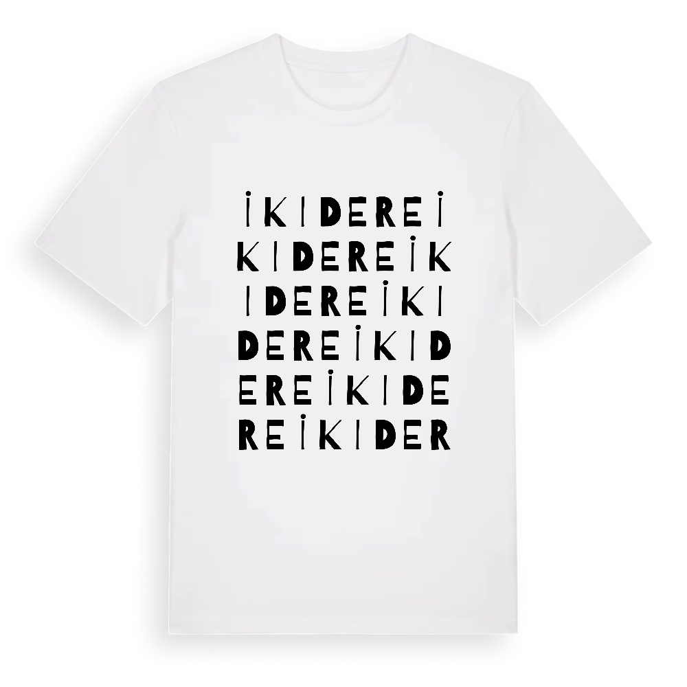 İkidere ordlek t-shirt – White, i miljö