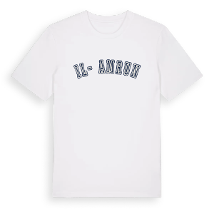 Il-Ħamrun college t-shirt – ekologisk bomull t-shirt från Pinshirt