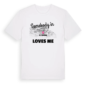 Någon i Il-Ħamrun älskar mig t-shirt – ekologisk bomull t-shirt från Pinshirt