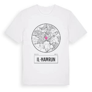 Il-Ħamrun t-shirt – ekologisk bomull t-shirt från Pinshirt