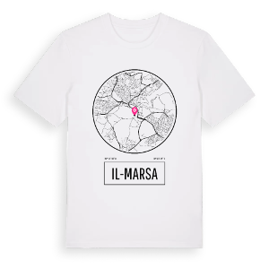 Il-Marsa t-shirt – ekologisk bomull t-shirt från Pinshirt