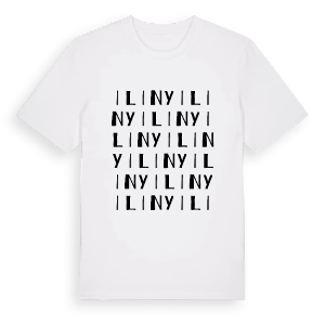 Iliny ordlek t-shirt – ekologisk bomull t-shirt från Pinshirt