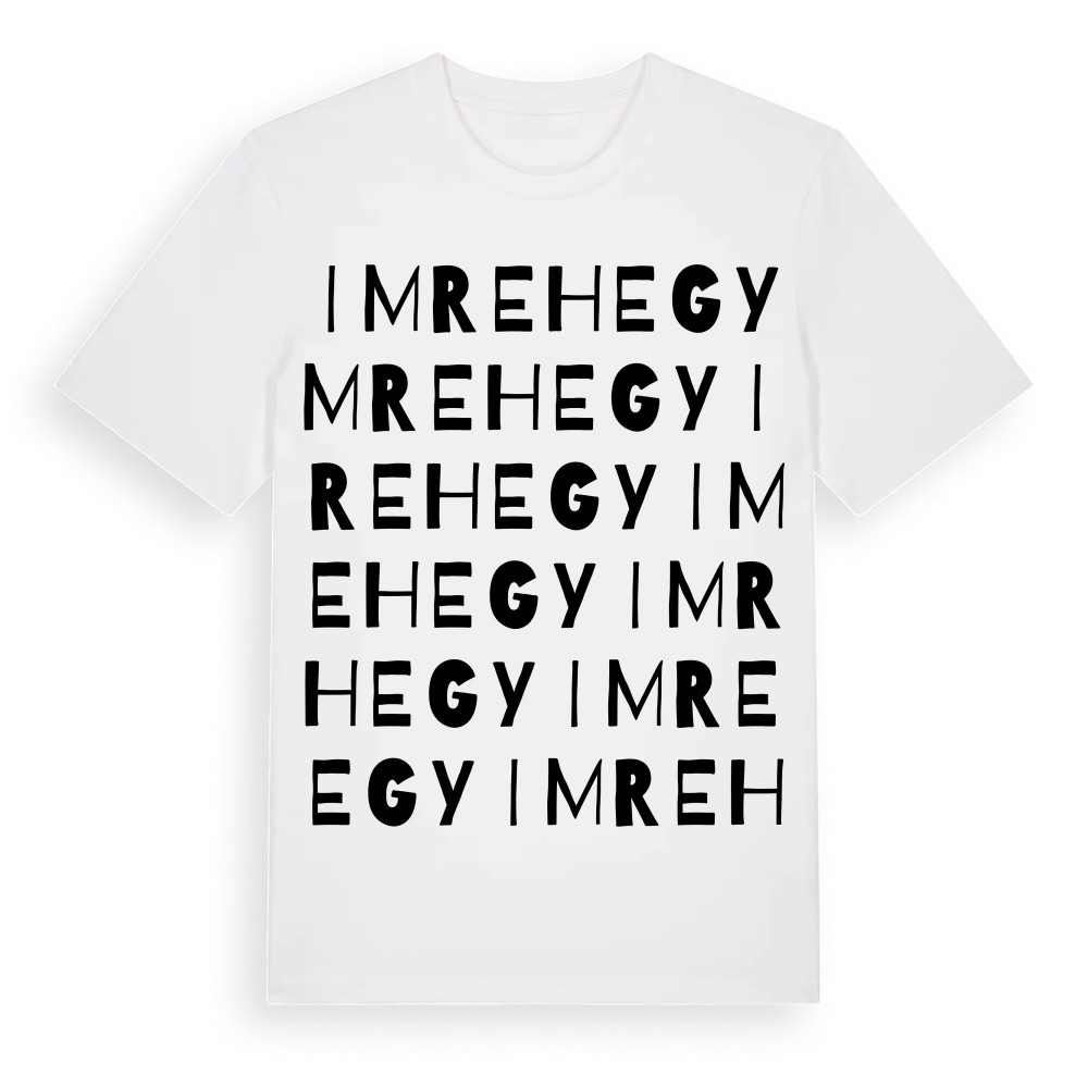 Imrehegy ordlek t-shirt – White, i miljö