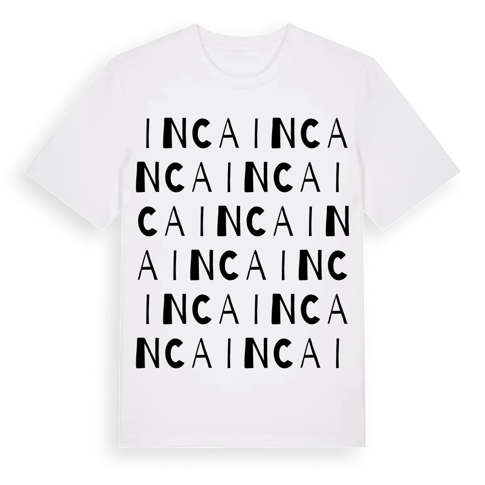 Inca ordlek t-shirt – White, i miljö