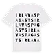 Irlavas pagasts ordlek t-shirt