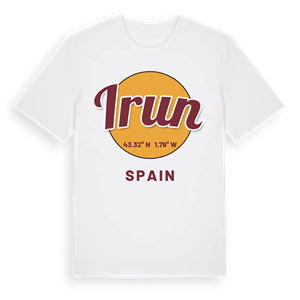 Irun cirkel t-shirt – ekologisk bomull t-shirt från Pinshirt