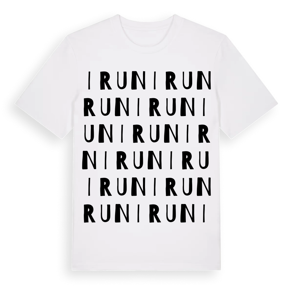 Irun ordlek t-shirt – White, i miljö