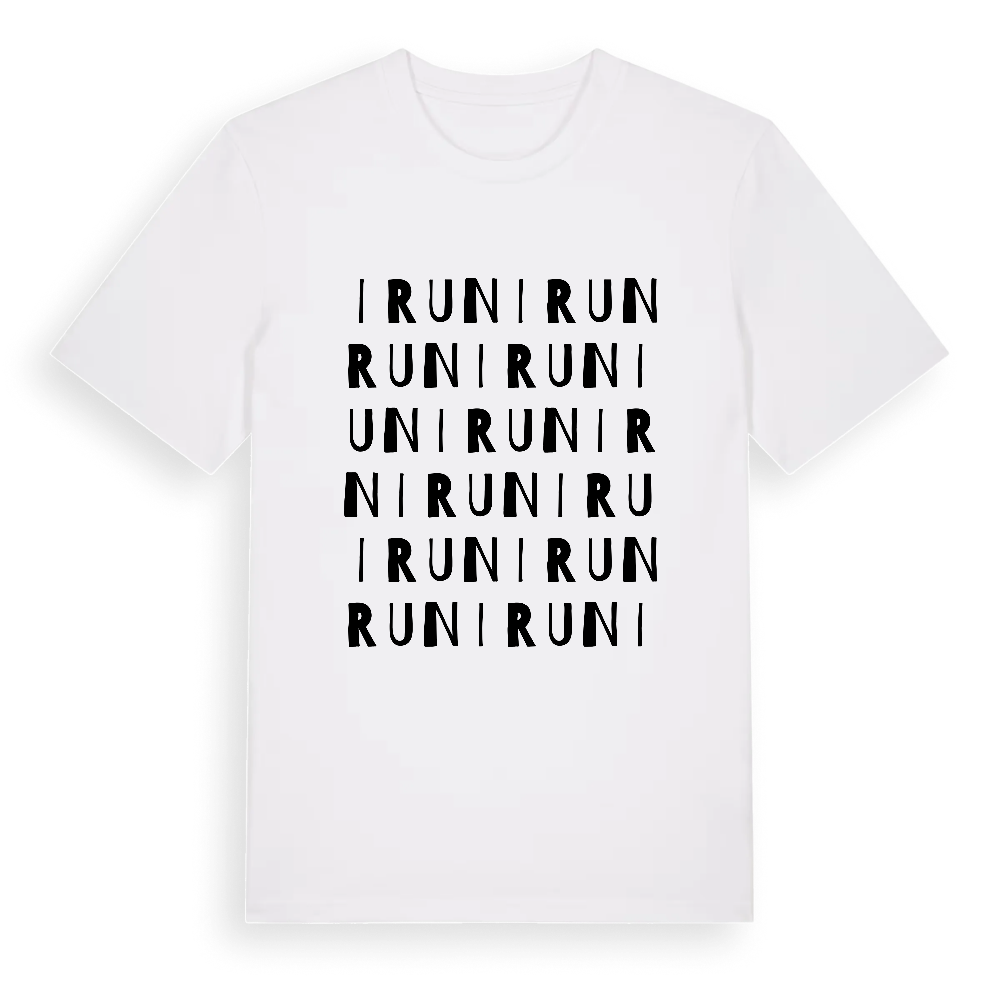 Irun ordlek t-shirt – White, i miljö