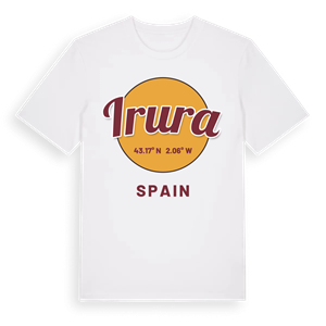 Irura cirkel t-shirt – ekologisk bomull t-shirt från Pinshirt