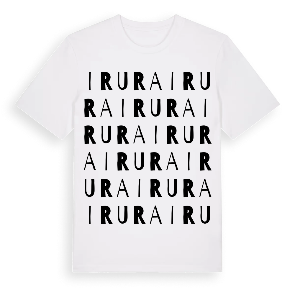 Irura ordlek t-shirt – White, i miljö