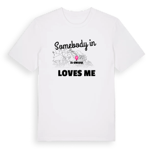 Någon i Is-Swieqi älskar mig t-shirt – ekologisk bomull t-shirt från Pinshirt