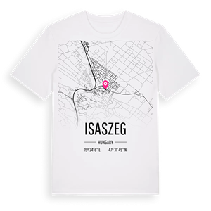 Isaszeg karta t-shirt – ekologisk bomull t-shirt från Pinshirt