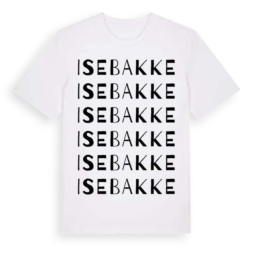Isebakke ordlek t-shirt i miljö