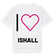 Jag älskar Ishall t-shirt stort tryck