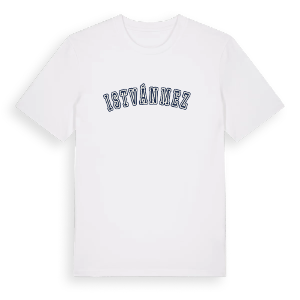 Istvánmező college t-shirt – ekologisk bomull t-shirt från Pinshirt