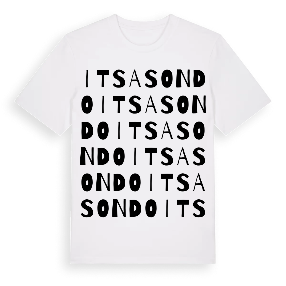 Itsasondo ordlek t-shirt – White, i miljö