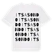 Itsasondo ordlek t-shirt