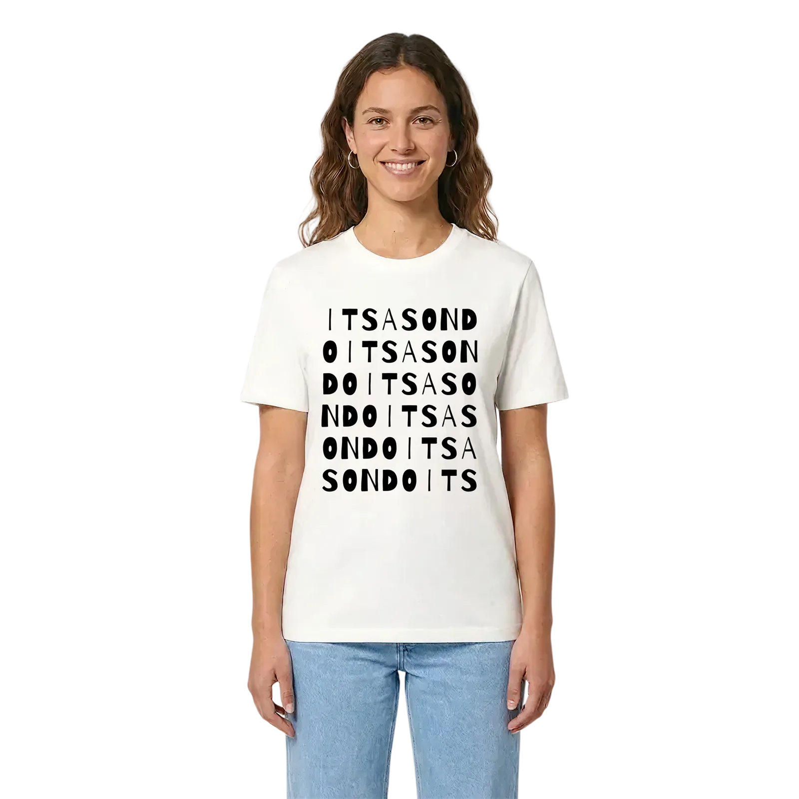 Itsasondo ordlek t-shirt – White, i miljö
