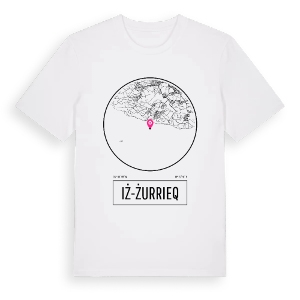 Iż-Żurrieq t-shirt – ekologisk bomull t-shirt från Pinshirt