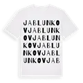 Jablunkov ordlek t-shirt