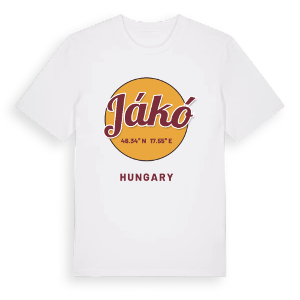 Jákó cirkel t-shirt – ekologisk bomull t-shirt från Pinshirt