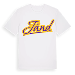 Jánd baseball t-shirt – ekologisk bomull t-shirt från Pinshirt