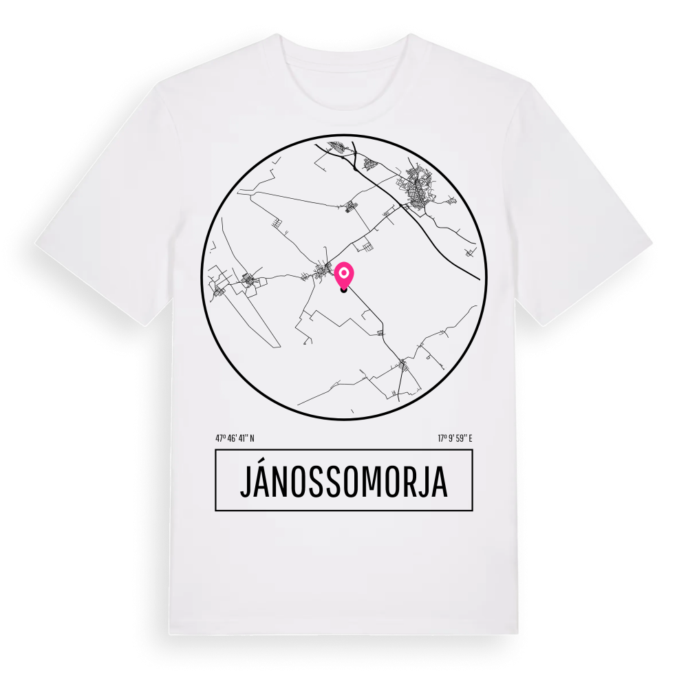 Jánossomorja t-shirt – White, i miljö