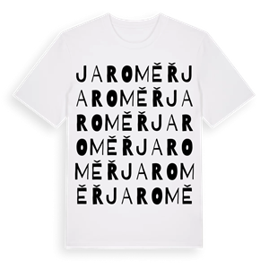 Jaroměř ordlek t-shirt – ekologisk bomull t-shirt från Pinshirt