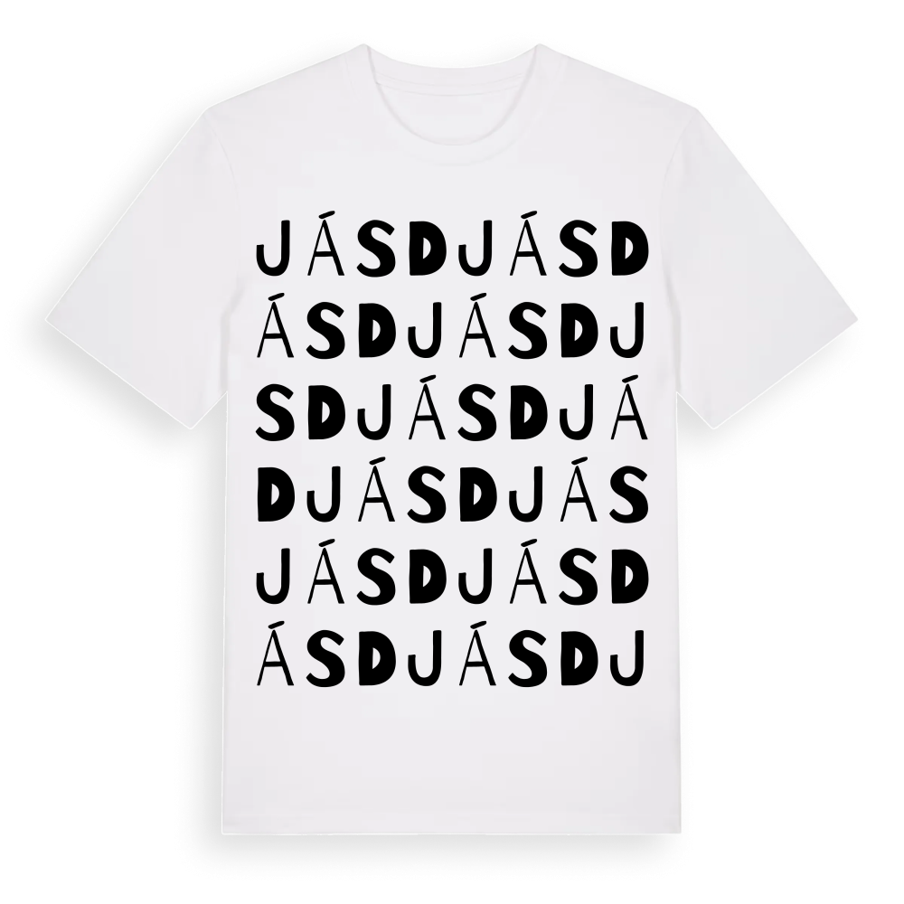 Jásd ordlek t-shirt – White, i miljö