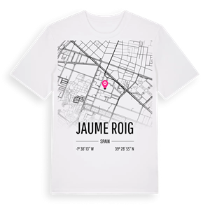 Jaume Roig karta t-shirt – ekologisk bomull t-shirt från Pinshirt
