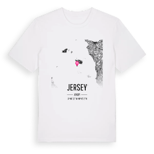 Jersey karta t-shirt – ekologisk bomull t-shirt från Pinshirt