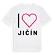 Jag älskar Jičín t-shirt stort tryck