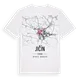Jičín karta t-shirt