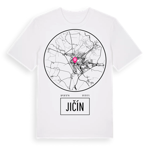 Jičín t-shirt – ekologisk bomull t-shirt från Pinshirt