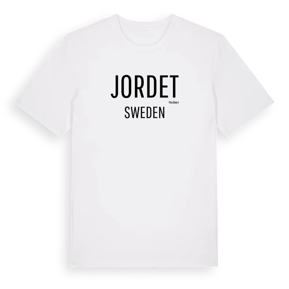 Jordet i Sverige t-shirt i miljö