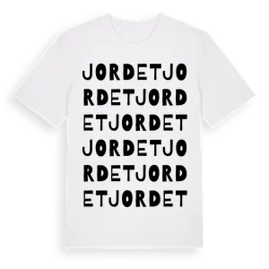 Jordet ordlek t-shirt – ekologisk bomull t-shirt från Pinshirt