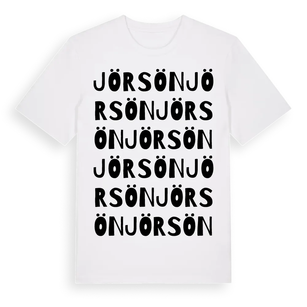 Jörsön ordlek t-shirt i miljö