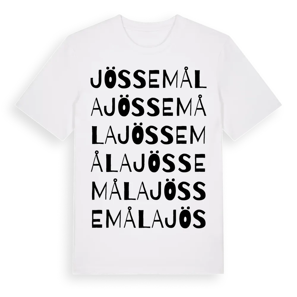 Jössemåla ordlek t-shirt i miljö
