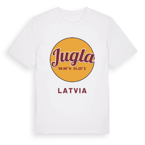 Jugla cirkel t-shirt – ekologisk bomull t-shirt från Pinshirt