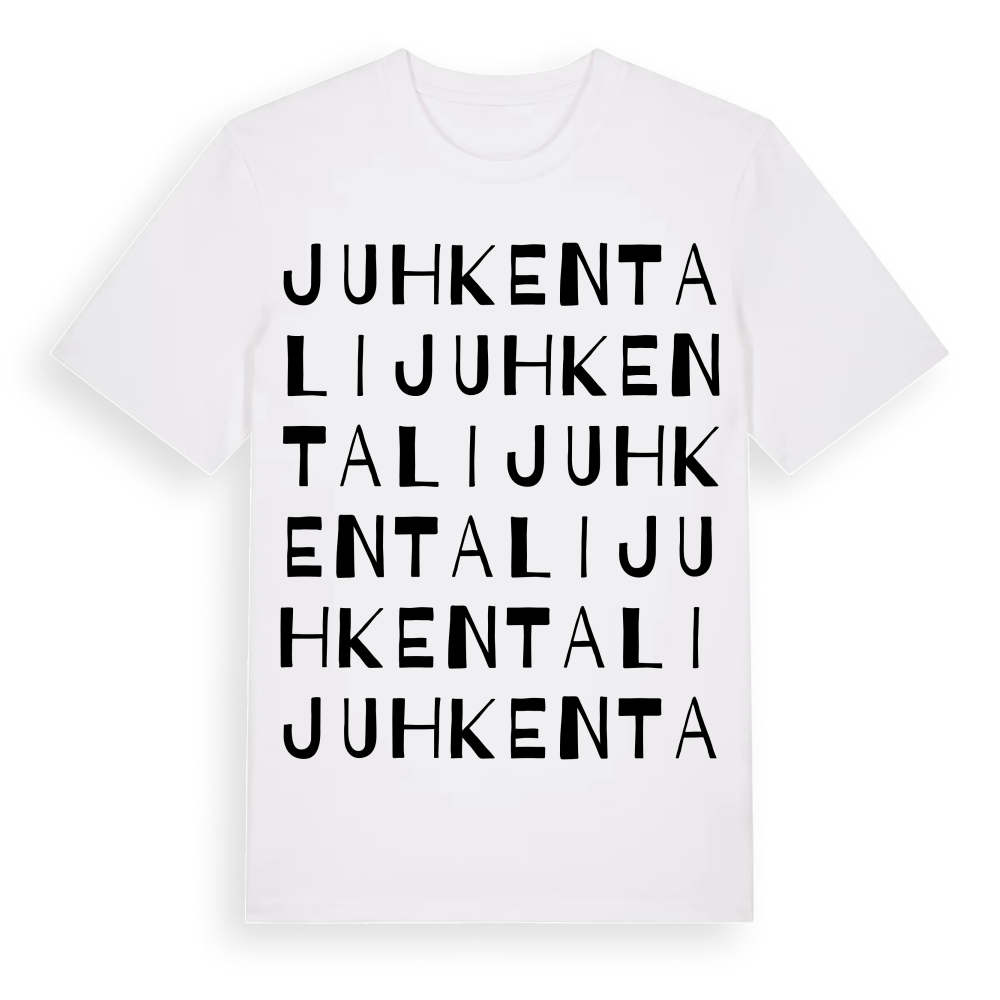 Juhkentali ordlek t-shirt – White, i miljö