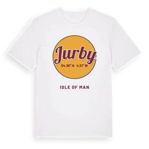 Jurby cirkel t-shirt – ekologisk bomull t-shirt från Pinshirt