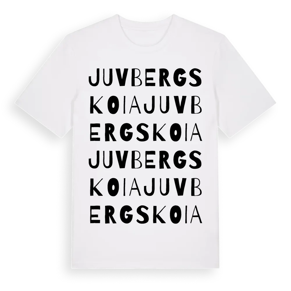 Juvbergskoia ordlek t-shirt i miljö