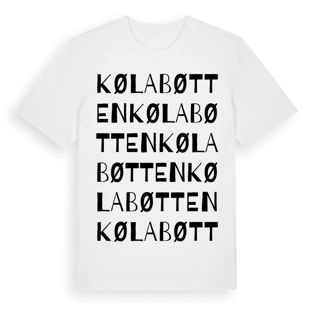 Kølabøtten ordlek t-shirt i miljö