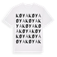 Køya ordlek t-shirt