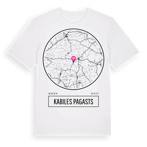 Kabiles pagasts t-shirt – ekologisk bomull t-shirt från Pinshirt