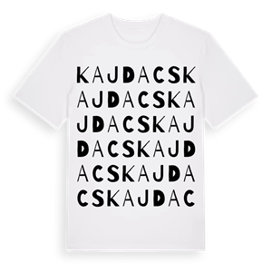 Kajdacs ordlek t-shirt – ekologisk bomull t-shirt från Pinshirt