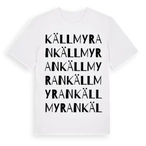Källmyran ordlek t-shirt – ekologisk bomull t-shirt från Pinshirt