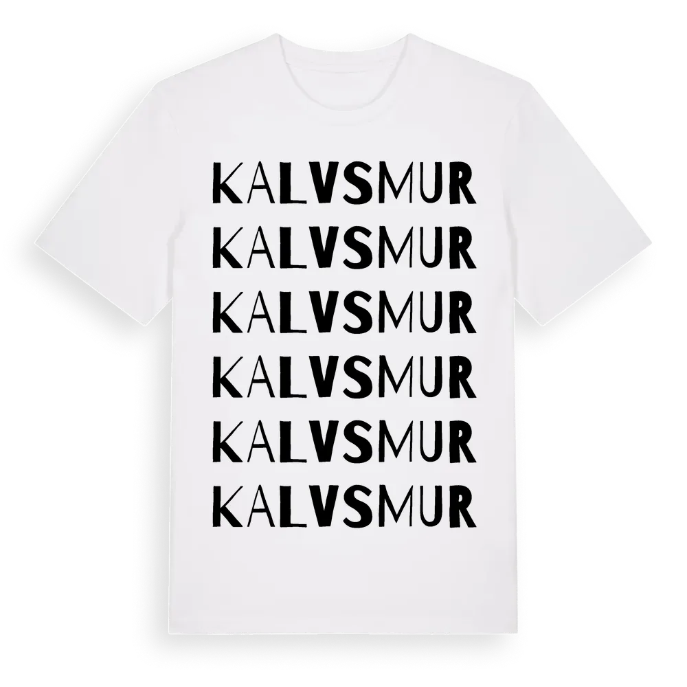 Kalvsmur ordlek t-shirt i miljö